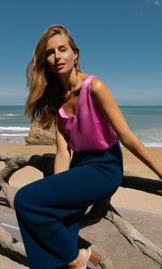 Amalfi Silk Tank