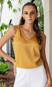 Amalfi Silk Tank