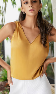 Amalfi Silk Tank