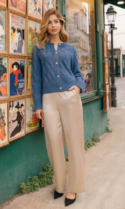 Chamonix Cable Cashmere Cardigan