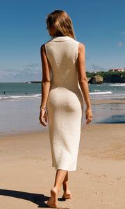 Catalina Silk Knit Dress