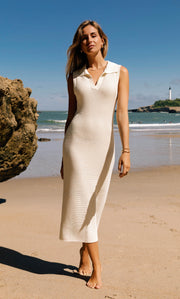 Catalina Silk Knit Dress