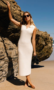 Catalina Silk Knit Dress