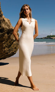 Catalina Silk Knit Dress