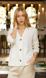 Chiara Cashmere Cardigan