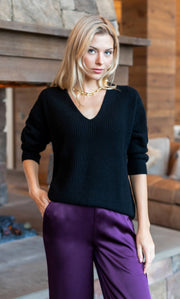Como Cashmere Fisherman Sweater