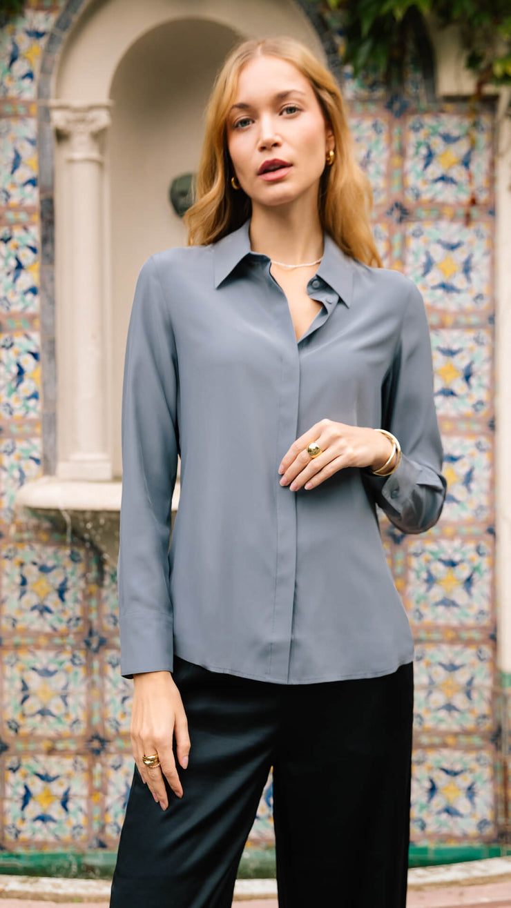 Florence Silk Blouse