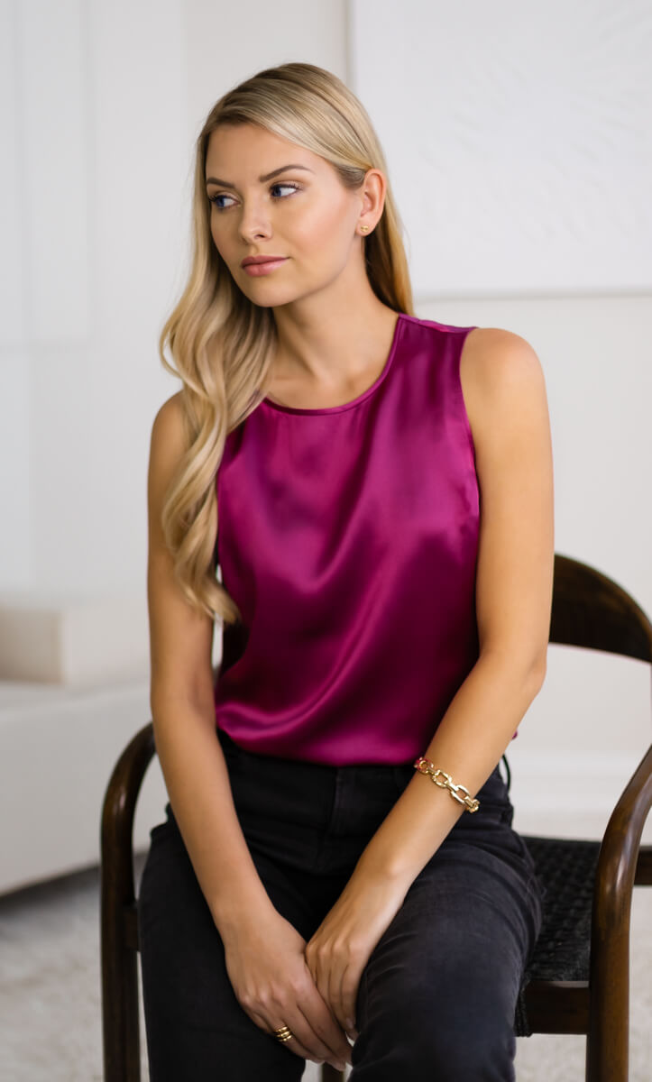 Giada Silk Shell Tank