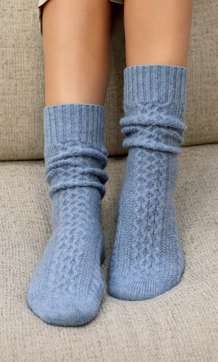 Hailey Cashmere Socks