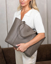 Madame Tote Bag in Leather