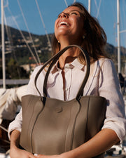 Madame Tote Bag in Leather