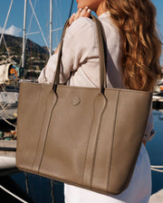 Madame Tote Bag in Leather