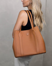 Madame Tote Bag in Leather