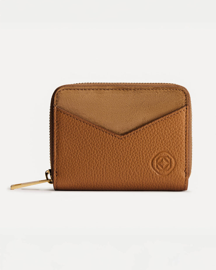 Leather Zip Wallet