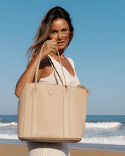 Madame Tote Bag in Leather