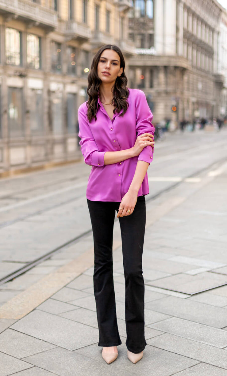 Milano Silk Blouse - Seasonal Collection