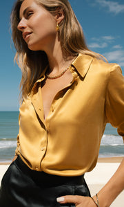 Monaco Silk Blouse