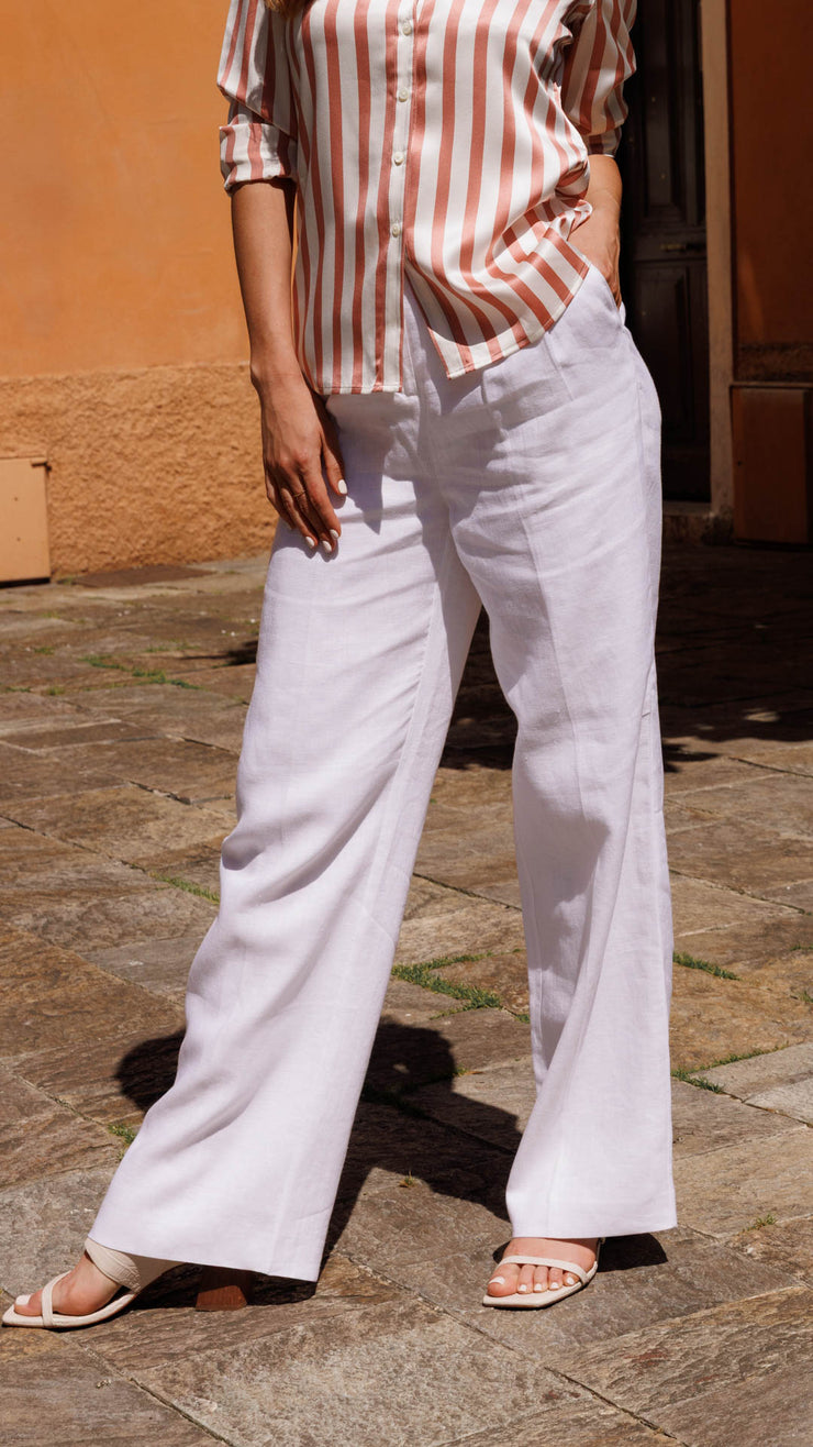 Lina Italian Linen Pants