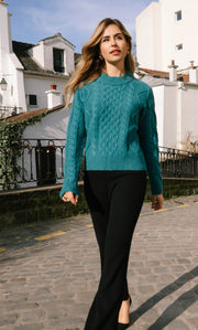 Moritz Cashmere Cable Sweater