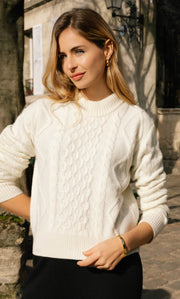 Moritz Cashmere Cable Sweater