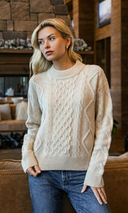Moritz Cashmere Cable Sweater