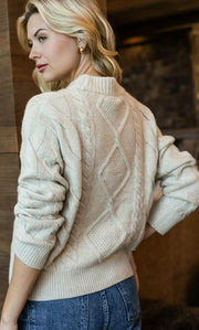 Moritz Cashmere Cable Sweater