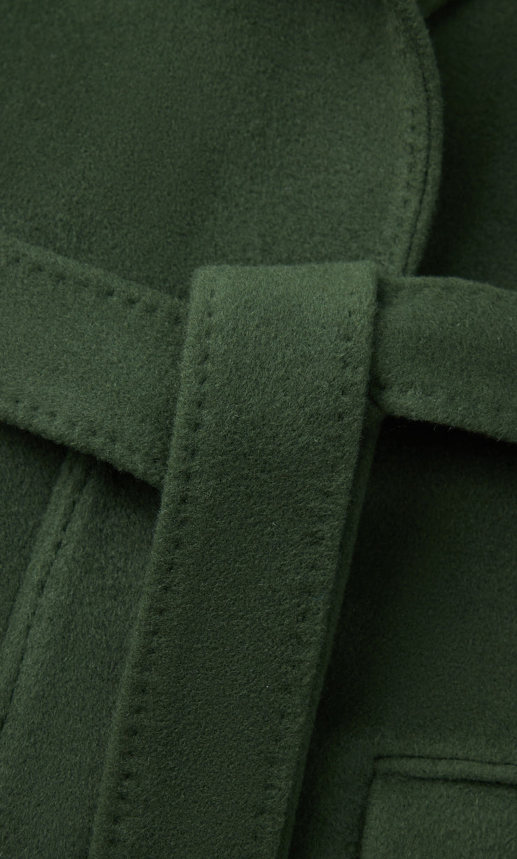 Raphaella Double-Breasted Cashmere Coat