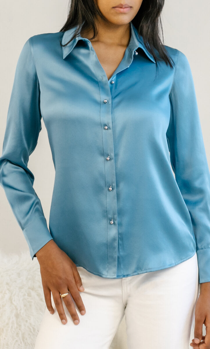 Milano Silk Blouse - Seasonal Collection