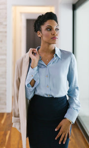 Milano Silk Blouse - Seasonal Collection