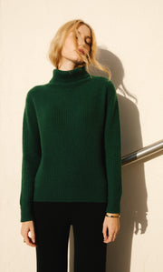 Tessa Cashmere Turtleneck Sweater
