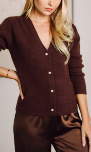 Valentina Luxe Cashmere Cardigan