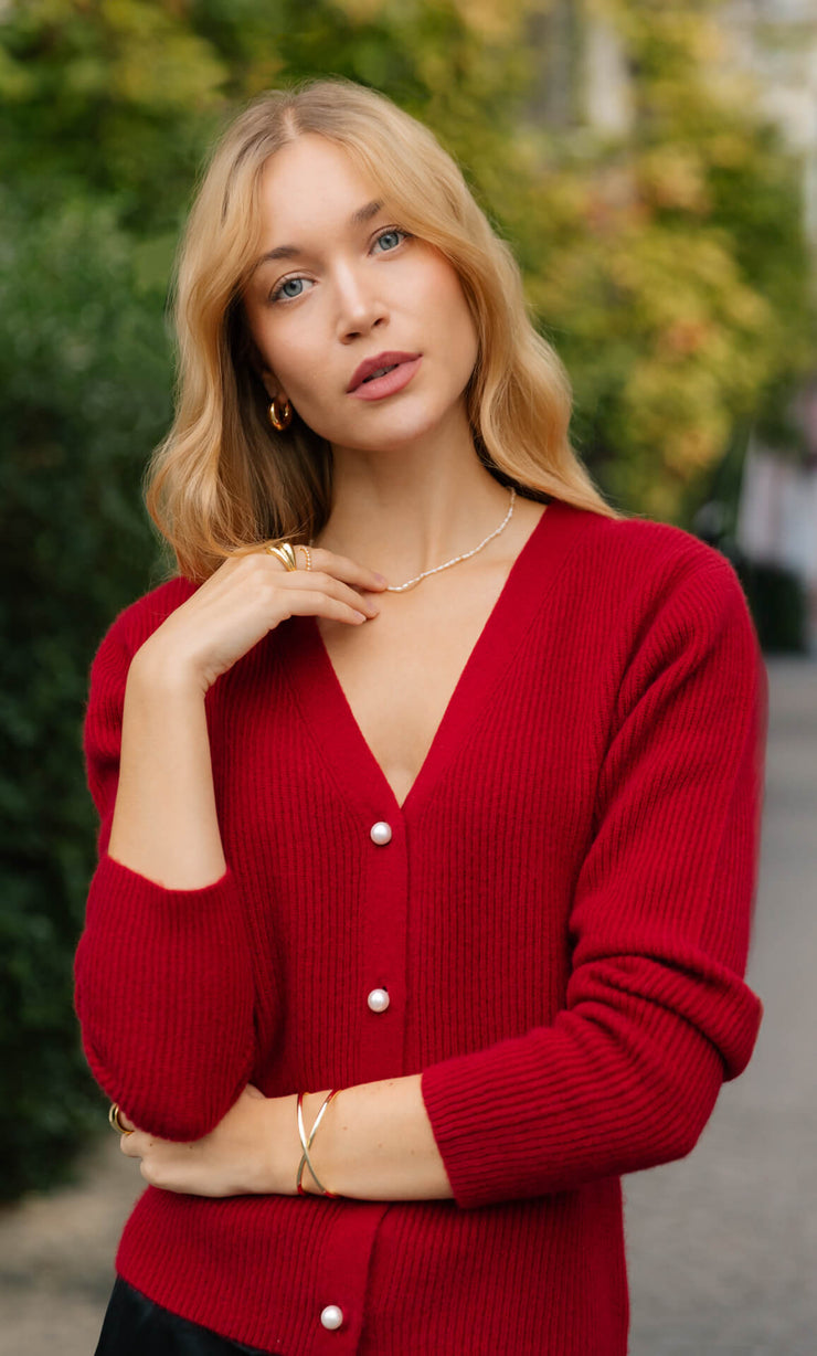 Valentina Luxe Cashmere Cardigan