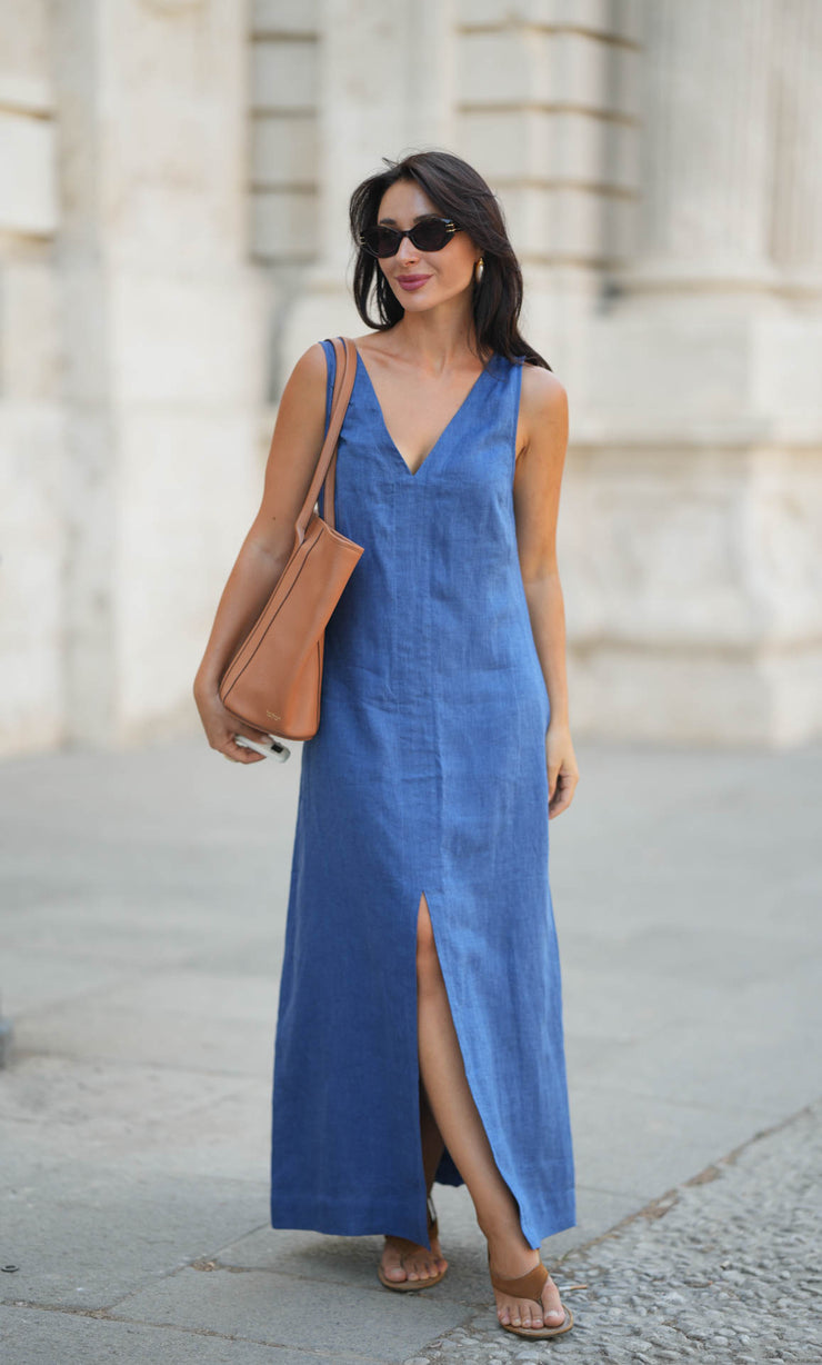 Venetia Italian Linen Dress