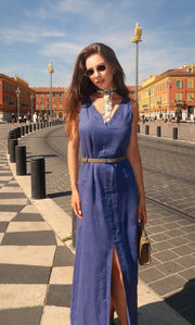 Venetia Italian Linen Dress