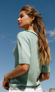 Waverly Knit Polo - Silk & Cashmere