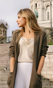 Winslet Cashmere Cardigan Coat