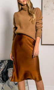 Alessa Silk Skirt