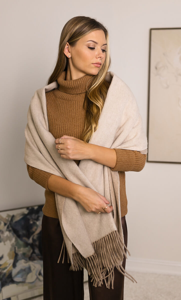 Celeste Cashmere Winter Scarf