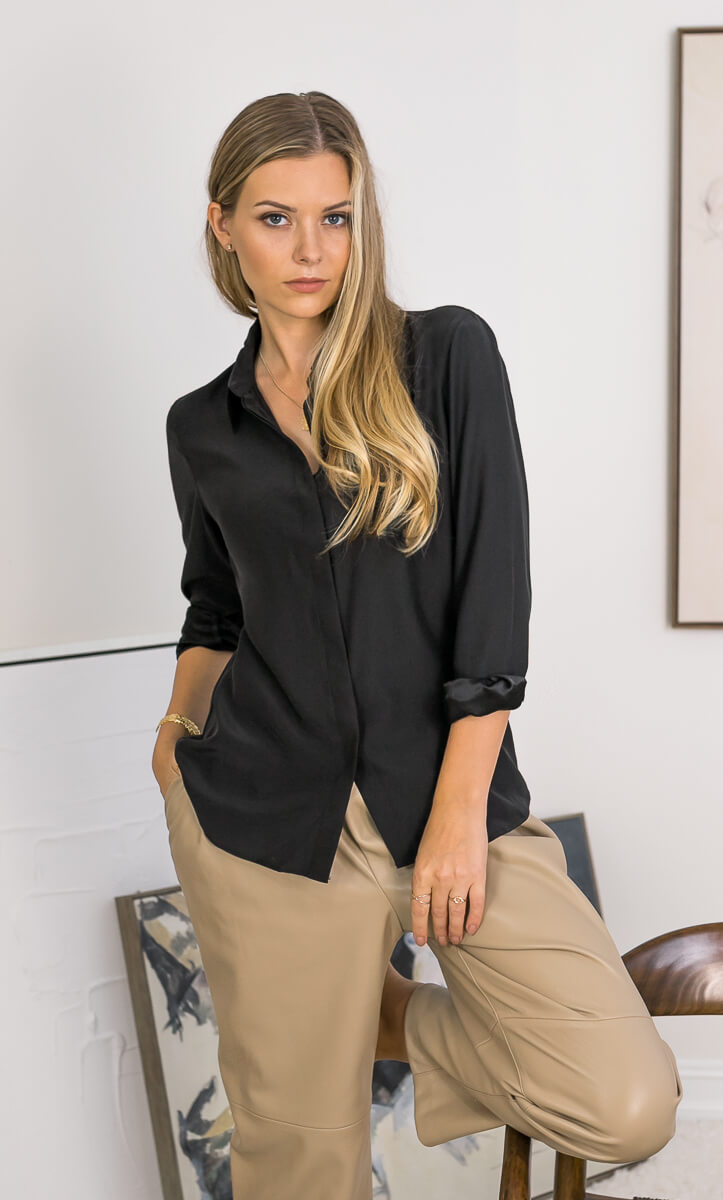 Florence Silk Blouse