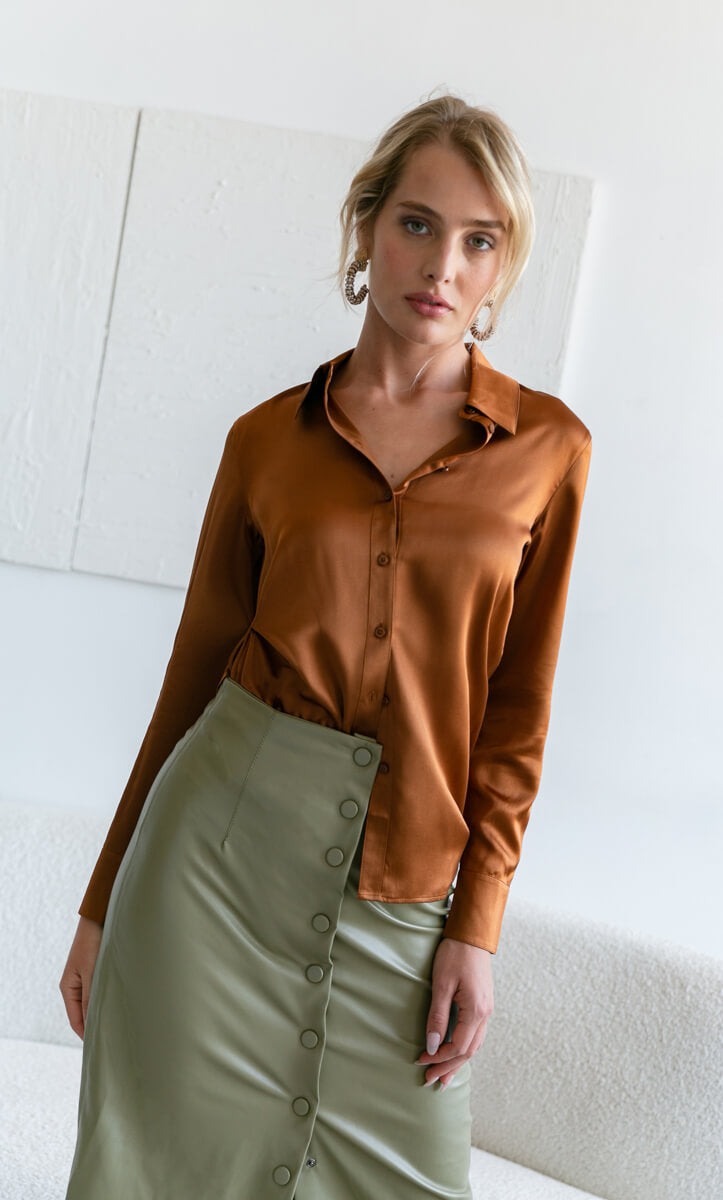 Monaco Silk Blouse - Seasonal Collection