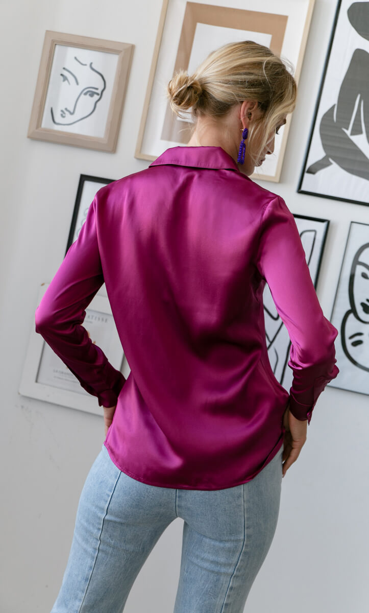 Monaco Silk Blouse - Seasonal Collection