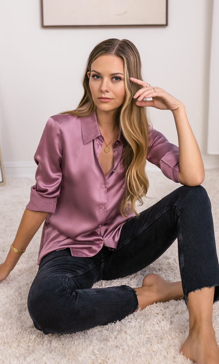 Monaco Silk Blouse