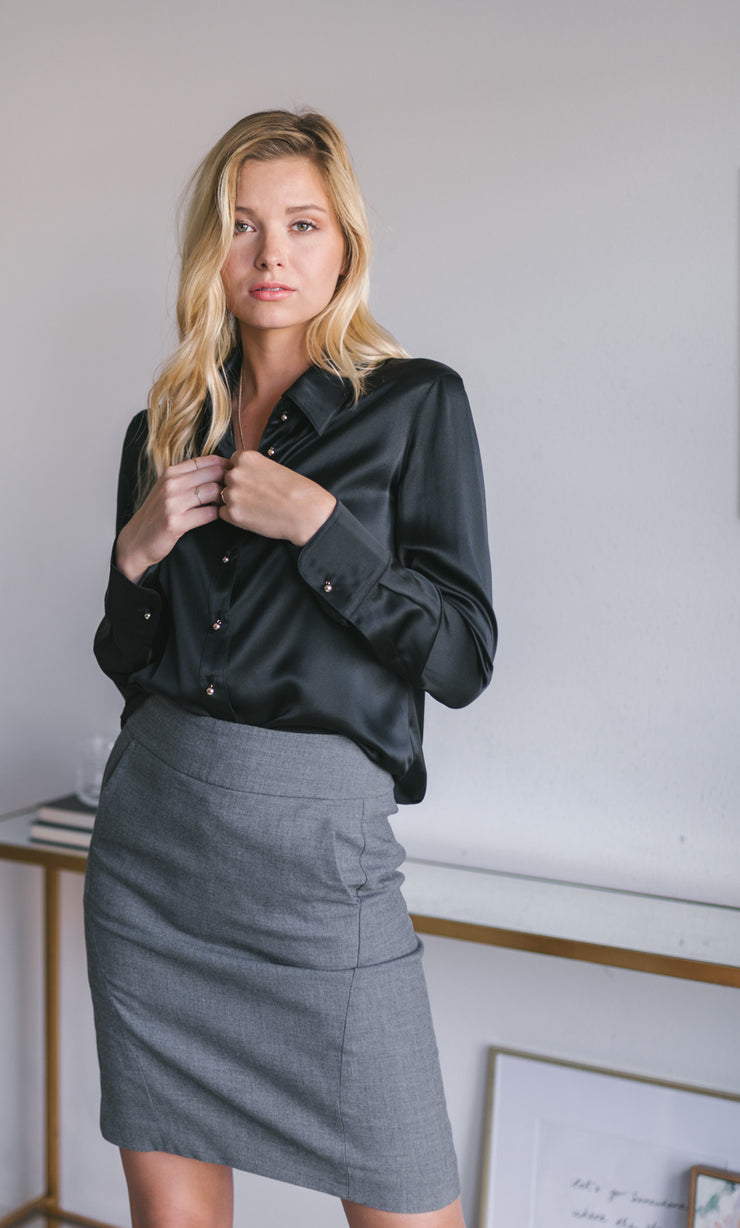 Milano Silk Blouse