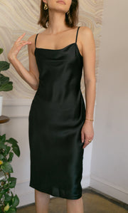 Angelina Silk Slip Dress