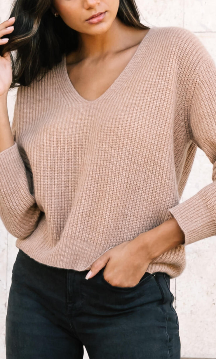Como Cashmere Fisherman Sweater