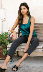 Fiora Silk Tank