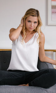 Amalfi Silk Tank