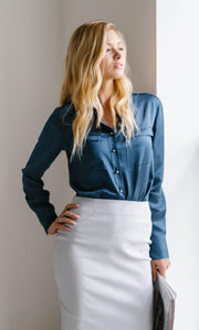 Bellagio Silk Blouse