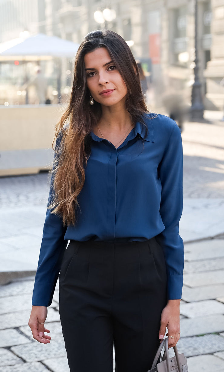 Florence Silk Blouse