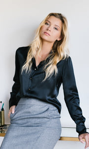Monaco Silk Blouse
